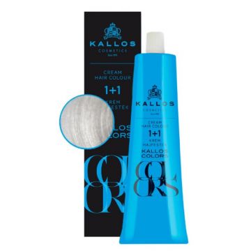 Vopsea Permanenta Crema de Decolorat - Kallos Colors Cream Hair Colour, nuanta 1X, 60 ml