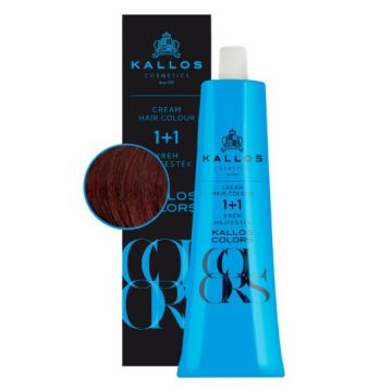 Vopsea Permanenta - Kallos Colors Cream Hair Colour, nuanta 6TR Cupru Roscat Blond, 60 ml