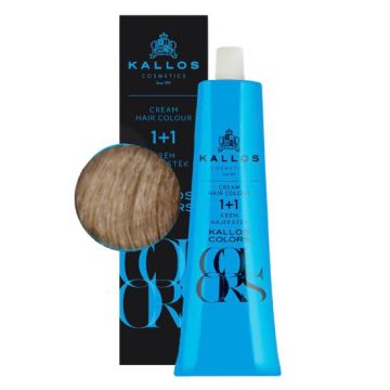 Vopsea Permanenta - Kallos Colors Cream Hair Colour, nuanta 7N Blond Mediu, 60 ml