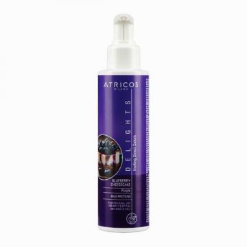 Vopsea Pigment Profesională Atricos Inviting Direct Color Delights - Nuanta Blueberry Cheesecake (Violet Intens), 150 ml