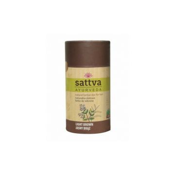 Vopsea Saten Deschis 150gr, Sattva Ayurveda