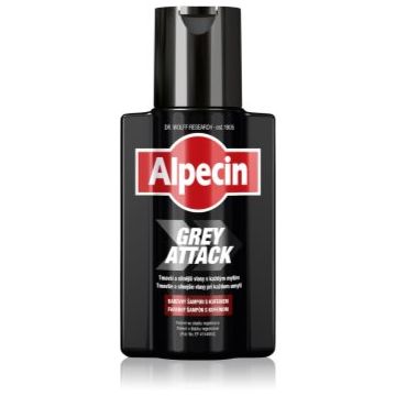 Alpecin Grey Attack sampon pe baza de cafeina împotriva părului gri