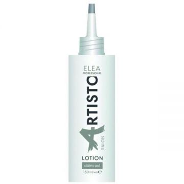 Lotiune pentru indepartarea vopselei de pe piele dupa vopsire Elea Professional Artisto, 150 ml