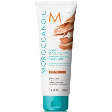 Masca coloranta pentru par Moroccanoil Color Depositing - Copper 200ml