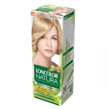 SHORT LIFE - Vopsea Permanenta pentru Par Loncolor Natura, nuanta 11.1 blond deschis cenusiu