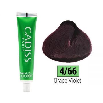 Vopsea de păr Cadiss 4/66 Grape Violet, 80 ml