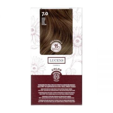 Vopsea de par fara amoniac Blond 7.0 Lucens Umbria 50ml