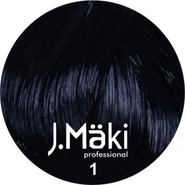 Vopsea de par J.Maki Professional 1 black, 60 ml