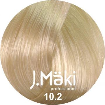 Vopsea de par J.Maki Professional 10.2 extra light pearl blonde, 60 ml