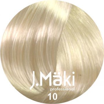 Vopsea de par J.Maki Professional 10 extra light blonde, 60 ml