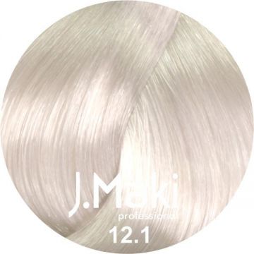 Vopsea de par J.Maki Professional 12.1 superlight ash blonde, 60 ml