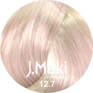 Vopsea de păr J.Maki Professional 12.7 superlight violet blonde, 60 ml