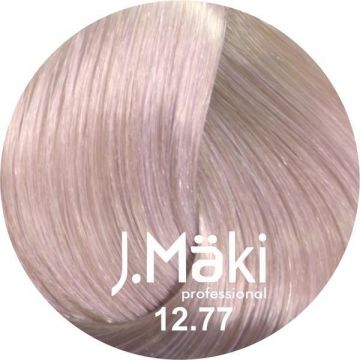 Vopsea de păr J.Maki Professional 12.77 superlight intense violet blonde, 60 ml