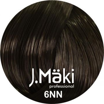 Vopsea de par J.Maki Professional 6NN intense dark blonde, 60 ml