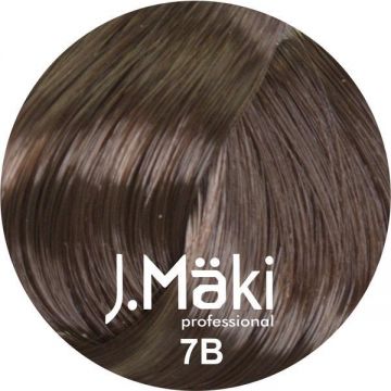 Vopsea de par J.Maki Professional 7B medium cappuccino blonde, 60 ml