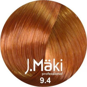 Vopsea de par J.Maki Professional 9.4 very light copper blonde, 60 ml