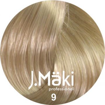 Vopsea de par J.Maki Professional vopsea de păr 9 very light blonde, 60 ml