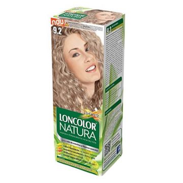 Vopsea de Par Permanenta Loncolor Natura 9.2 Blond Irizat, 100 ml