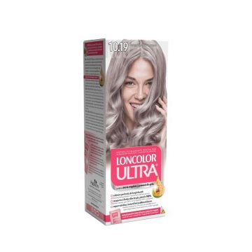 Vopsea de Par Permanenta Loncolor Ultra 10.19 Blond Argintiu Intens, 100 ml