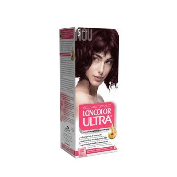 Vopsea de Par Permanenta Loncolor Ultra 5 Acaju, 100 ml
