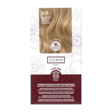 Vopsea fara amoniac Blond Foarte Deschis 9.0 Lucens Umbria, 50 ml