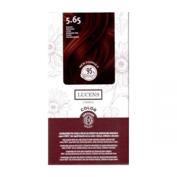 Vopsea fara amoniac Rosu Mahon 5.65 Lucens Umbria, 50 ml