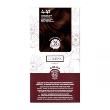 Vopsea fara amoniac Saten Cenusiu Aramiu 4.41 Lucens Umbria, 50 ml