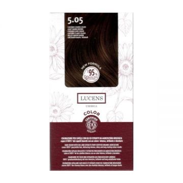 Vopsea fara amoniac Saten Deschis Cald 5.05 Lucens Umbria, 50 ml