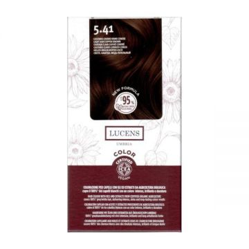 Vopsea fara amoniac Saten Deschis Cenusiu Aramiu 5.41 Lucens Umbria, 50 ml