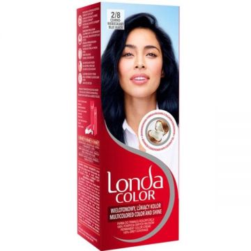 Vopsea Permanenta - Londa Color Multicolored Color and Shine, nuanta nr 2/8 Blue Black, 1 buc