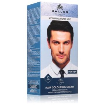 Kallos Glow Lasting Cream Colour Culoare permanenta pentru par pentru barbati