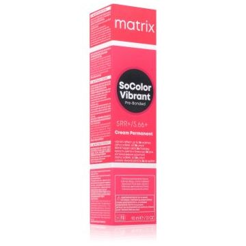 Matrix SoColor Vibrant Pre-Bonded Cream Permanent Culoare permanenta pentru par pentru o culoare stralucitoare