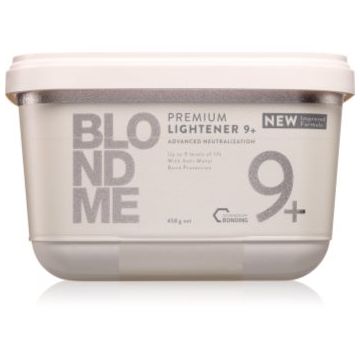 Schwarzkopf Professional Blondme Premium Lightener 9+ pudra decoloranta pentru par blond