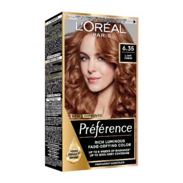 Vopsea de Par Permanenta Loreal Paris Preference 6.35 Havane, 174 ml