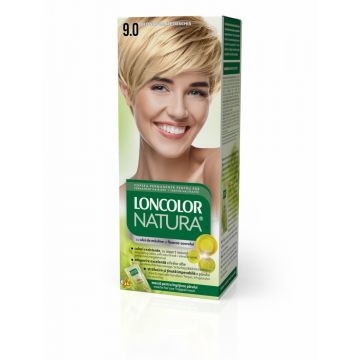 Vopsea de par permanenta Natura Nr. 9.0, 110ml, Loncolor