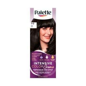 Vopsea de Par Permanenta Palette Intensive Color Creme N1 Negru, 110 ml