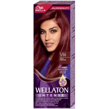 Vopsea de Par Permanenta Wellaton, 5/66 Violet, 110 ml