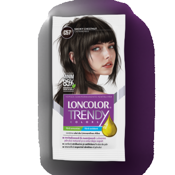 Vopsea de par semi-permanenta Trendy Colors C57, 50ml, Loncolor