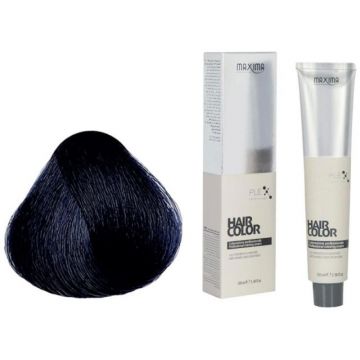 Vopsea Profesionala de Par Maxima, 1.1 Negru Albastrui, 100 Ml