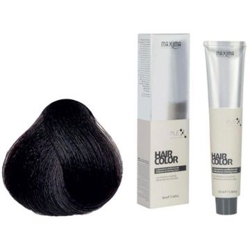Vopsea Profesionala de Par Maxima, 3.99 Saten Ciocolata Neagra, 100 Ml