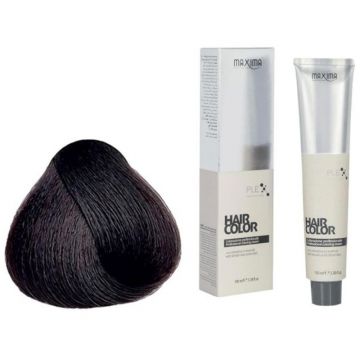 Vopsea Profesionala de Par Maxima, 4.99 Saten Ciocolata Neagra, 100 Ml