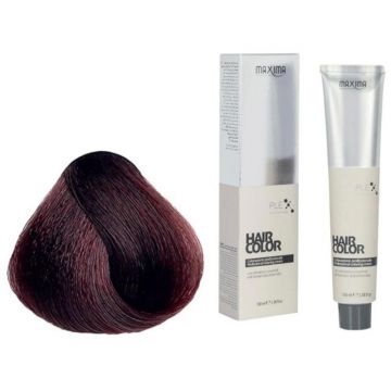 Vopsea Profesionala de Par Maxima, 5.5 Saten Mahon deschis, 100 Ml