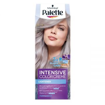 Decolorant de Par Permanent - Schwarzkopf Palette Intensive Color Creme Lightener Permanent, nuanta 10-19 Blond Argintiu Rece Decolorant de Par Permanent - Schwarzkopf Palette Intensive Color Creme Lightener Permanent, nuanta 10-19 Blond Argintiu Rece