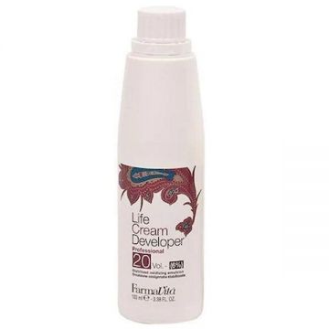 Oxidant Permanent 20 vol. 6% - FarmaVita Life Cream Developer Professional 20 vol. 6%, 100 ml