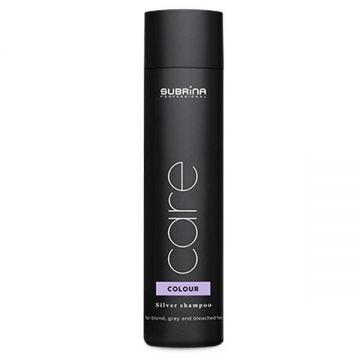 Sampon pentru Neutralizarea Tonurilor Galbene - Subrina Professional Care Colour Silver Shampoo, 250 ml Sampon pentru Neutralizarea Tonurilor Galbene - Subrina Professional Care Colour Silver Shampoo, 250 ml