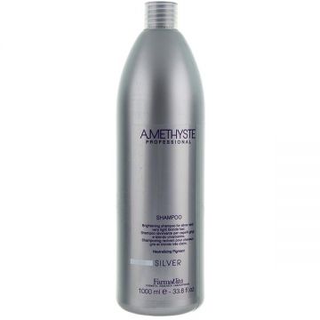 Sampon Nuantator - FarmaVita Amethyste Professional Silver Shampoo, 1000 ml