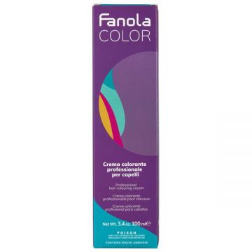 Vopsea Crema Permanenta Fanola 7.4 Blond Mediu Aramiu, 100ml
