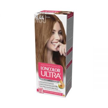 Vopsea Permanenta pentru Par Loncolor Ultra, nuanta 8.44 caramel Vopsea Permanenta pentru Par Loncolor Ultra, nuanta 8.44 caramel