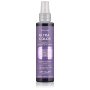 Joanna Ultra Color Hair Rinse Silver Spray pigment pentru păr