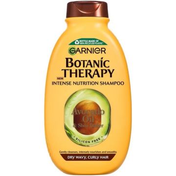 Sampon Garnier Botanic Therapy Avocado Oil pentru Par Uscat, Ondulat si Cret, Ulei Avocado si Unt Shea, 250 ml